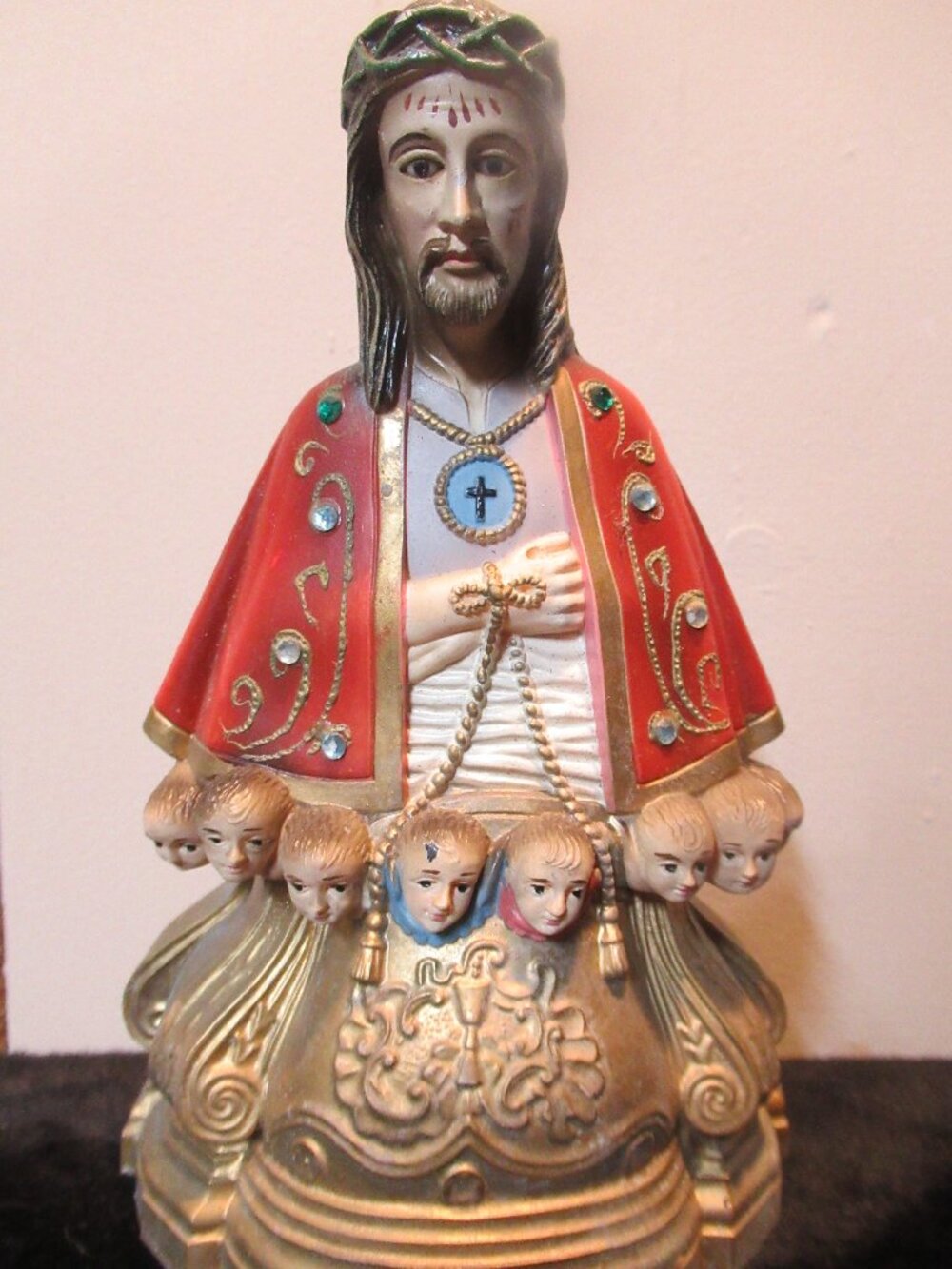 Vintage RARE Statue Religious Jesus Storyteller Table Decor - Picture 2 of 8